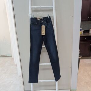 Women's Dark Blue Jeans